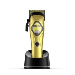 Cortadora de Pelo Inalámbrica Profesional RUCHA con Estación de Carga, Motor Lineal de 9000 RPM, Recortadora para Salón, <span class=keywords><strong>Barber</strong></span>ía y Hombres - Product Image 1