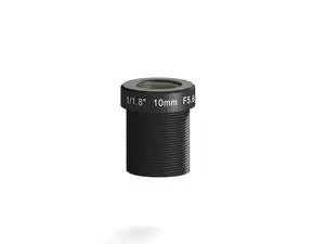 1/3" 10mm FA Lens F5.6 10MP Industrial Vision Lens S Mount M12*0.5mm Optical Lens For Machine Vision Camera With IR Cut Filter