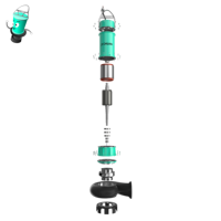 Pompe de drainage submersible automatique en acier inoxydable série WQ pour sous-sol et chantier de construction