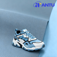 Cuir synthétique respirant en microfibre PU au toucher doux, pour la fabrication de chaussures et de sacs à main