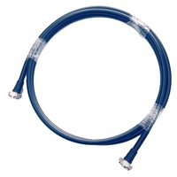 1/2 SF Superflexible Kabel dengan 7/16 Din Plug dan 7/16 Din Plug Konektor