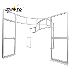 Công cụ miễn phí nhôm Modular thiết kế EXPO triển lãm gian hàng hệ thống 10x10 Shell Đề án gian hàng khung chỉ với sàn - Product Image 6