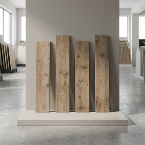 Bamboo Wood Look Porcelain Plank Tiles 8x48 Inch Matte Finish For Premium Interior Flooring - Product Image 5