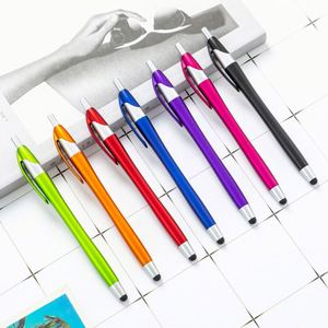 Custom Logo 1.0Mm Writing Promotional Gifts Advertising <b>Pens</b> Plastic Touch Screen Ballpoint <b>Pen</b> - Product Image 1