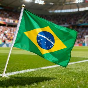 2026 Football Outdoor Promotional Cheap Sublimation Digital Logo Printing Polyester Fabric Sports Custom Flags Banners Wood
