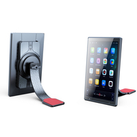 Autoradio GPS Fuallwin 8 pouces avec lecteur multimédia, CarPlay et Android Auto, écran miroir 4K, haut-parleurs intégrés