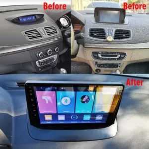 For Renault Megane 3 Fluence 2Din 9inch Car Radio Android Car Stereo Head Unit Multimedia Video Player GPS Navigation