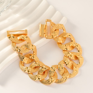 Logo personnalisé Nom Or Rempli Cubain Lien Zircon CZ Chaîne Bracelet Ensemble pour Hommes Cadena Cadeia Catena Cubana Oro Placato Bracciali - Product Image 4