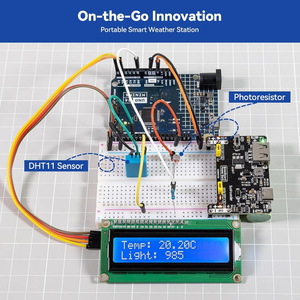 Módulo de fuente de alimentación para protoboard, salida USB de 5V/1.5A y 3.3V/1A, para Arduino, Raspberry Pi, Pico W, ESP32 - Product Image 3