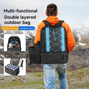 Mochila Nevera Plegable Impermeable de 26L para Hombre y Mujer, con Dos Compartimentos y Soporte Magnético para Botella de Agua de 4L - Product Image 1