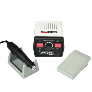 Micromotore da Laboratorio Odontotecnico 35000rpm Potente 204 Lucidatrice per Protesi Dentarie Manipolo 102L Trapano per Unghie - Product Image 1