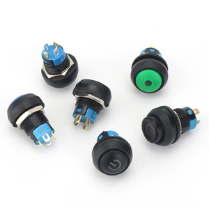 IP67 Waterproof Mini 12mm <strong>Push</strong> <strong>Button</strong> <strong>Switch</strong> Simracing 2 Position Momentary Motorcycle <strong>Switch</strong> Plastic Electronic Max. 2A/36v - Product Image 2