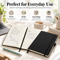 Carnet de notes A5 personnalisé à couverture rigide, papier épais 100 g/m², 80 feuilles, avec élastique et porte-stylo, logo personnalisé, vente en gros pour bureau et école