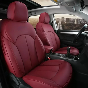 <span class=keywords><strong>Coprisedili</strong></span> in Pelle su Misura per Tutte le Stagioni, Copertura Completa per 5 Posti, per <span class=keywords><strong>Audi</strong></span> A6 A4 Q5 Q3 <span class=keywords><strong>A3</strong></span> A7 Q7, Upgrade Interni - Product Image 1