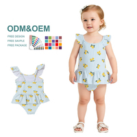 Oem ODM maillots de bain personnalisés pour tout-petits filles vêtements de plage fille été vêtements pour enfants maillot de bain