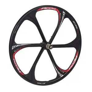 Комплект колес из магниевого сплава для горного велосипеда, колеса 26 Дюймов, 10 спиц, дисковые моторизованные детали