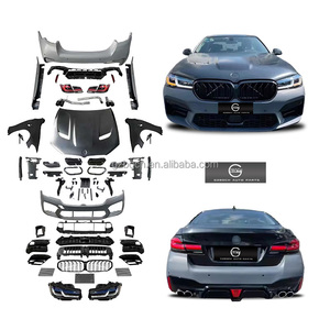 Parachoques de coche antiguo a nuevo para <span class=keywords><strong>BMW</strong></span> F10 F18 actualización 2023 G30 G38 M5 Bodykit falda lateral luces traseras CS Hood F10 faro - Product Image 1