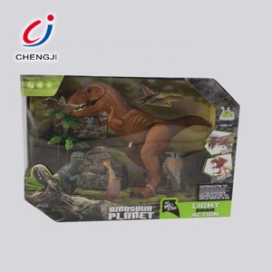 Juguetes de dinosaurios Para niños, juguete de dinosaurio de plástico, con luz y sonido, barata - Product Image 6