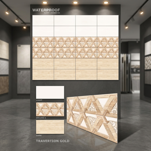 Carreaux muraux en céramique et porcelaine émaillée 30x60cm, meilleur prix, 300x600mm, pour salle de bain, extérieur, maison, design Tempra, fabriqués en Inde - Product Image 3