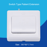 Système d'appel pour lit d'hôpital avec boutons filaires et sans fil pour appeler les infirmières