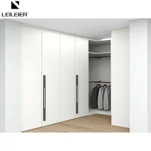 LEILEIER Wardrobe Furniture Cabinet Corner Wardrobe Latest Wardrobe Designs