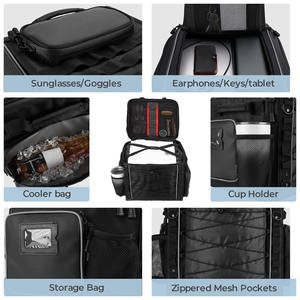 Free Sample Custom Size Delivery Bike Bag Fast Food Delivery Bags Motorcycle Delivery <b>Backpack</b> Customized Color Acoolda - Product Image 3