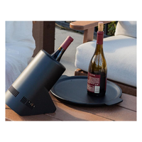 Refroidisseur de bouteille unique cadeau de qualité supérieure refroidisseur de vin de table sur pied