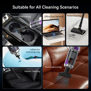 <span class=keywords><strong>Aspirateur</strong></span> balai <span class=keywords><strong>sans</strong></span> <span class=keywords><strong>fil</strong></span> puissant 20000Pa pour canapé et voiture, nettoyage à sec cyclonique - Product Image 3