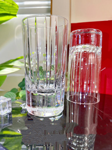 Copas de Vino de Cristal de Lujo Sin Plomo, Juego de Regalo Ecológico para el Hogar, Diseño Art Deco, Hecho a Mano, Regalo Premium, 2 Piezas, 301-400 ml - Product Image 2