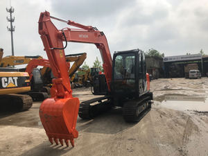 Excavadora de cadenas mini Hitachi ZX70 usada, original de Japón, excavadora hidráulica Hitachi ZX70 con bajo kilometraje para pequeñas construcciones. - Product Image 1
