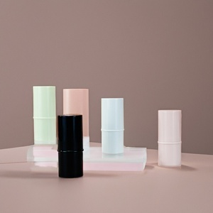Wholesale Custom <b>Mini</b> Lip Balm Tube 6g Capacity Empty Plastic Lipstick Pink Black White Colors ABS/PP Material Cylinder Shape - Product Image 1