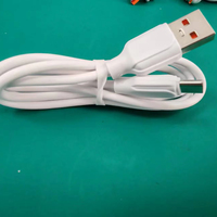 Câble de données USB vers Type-C 1M PVC 3A à charge rapide en cuivre pur pour téléphone portable