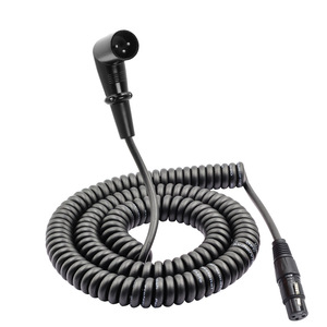 Cable <span class=keywords><strong>de</strong></span> micrófono <span class=keywords><strong>de</strong></span> resorte macho a hembra <span class=keywords><strong>de</strong></span> par trenzado equilibrado XLR Cable <span class=keywords><strong>de</strong></span> audio universal para mezcladores <span class=keywords><strong>y</strong></span> <span class=keywords><strong>altavoces</strong></span> - Product Image 1