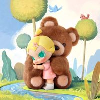 Figura POP MART 100% Original, Figura de la Serie Baby Molly Hug Exploration Plan de POP MART, Caja Sorpresa, Mini Figura de Molly, Juguete de Moda
