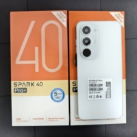 Tecno Spark 40 Pro+ Double SIM Espagnol 512 Go 7800 mAh Français Anglais Écran >7 pouces 90 Hz 2K Android 15 Téléphone Toutes Bandes Réseau