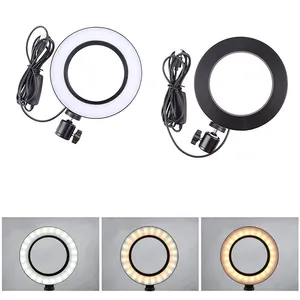 Anello luminoso ad anello per Selfie con cerchio a LED di vendita caldo con luce circolare per Live streaming/trucco Ringlight a LED dimmerabile aggiornato