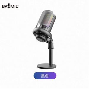 Micrófono USB Profesional para PC con Efectos RGB Brillantes para Transmisiones en Vivo, Gaming, YouTube y Enseñanza - Product Image 3