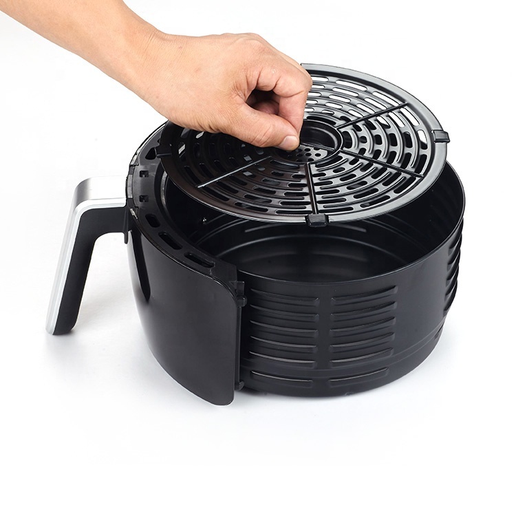 2.6L Thermostat Surface de Cuisson Antiadhésive Électrique Numérique Contrôle Sans Friteuse À Air D'huile