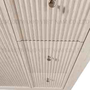 High End American Style <b>Bathroom</b> <b>Cabinet</b> Vanity Solid <b>Wood</b> Construction for Hotel Villa Apartment - Product Image 5