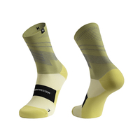 Chaussettes de sport de trail running ZZcompression avec soutien de la voûte plantaire, anti-ampoules, réfléchissantes, respirantes et de haute qualité