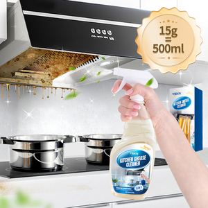Limpiador <span class=keywords><strong>Profesional</strong></span> de Manchas de Aceite para Cocina, Líquido de Alta Eficiencia para Eliminar Grasa, de Acción Rápida, Ecológico, para Limpieza Profunda de Gabinetes - Product Image 1