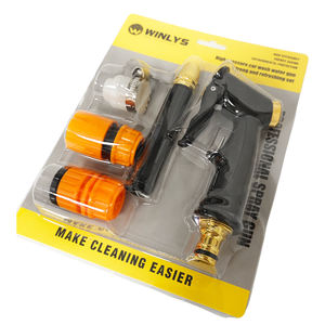 Pistolet pulvérisateur haute pression pour lavage de voiture, arrosage de jardin, buse de tuyau, kit d'outils de nettoyage - Product Image 6