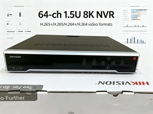 <span class=keywords><strong>Hikvision</strong></span> Original DS-7764NI-M4 64CH 8K 1.5U NVR 4 SATA HDD H.265+ 400Mbps 2 HDMI VGA NVR+ <span class=keywords><strong>Enregistreur</strong></span> vidéo réseau - Product Image 2