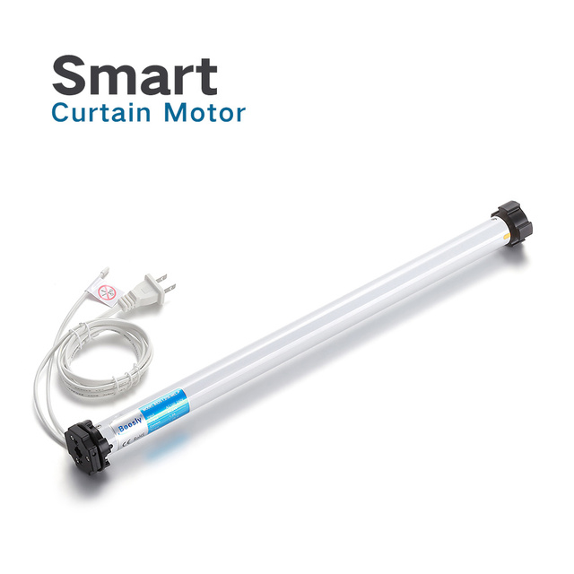 Customized Modern Design Smart Tubular Roller Blinds Battery Motor Alexa WiFi & Google Remote Control Motor Driver