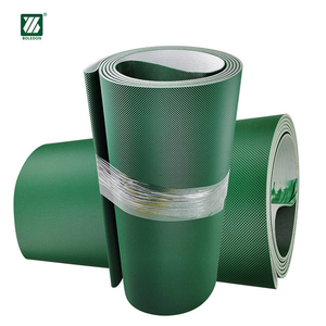 Aanpassen Slijtvaste Groene Pvc Riem Met Baffle Klim Food Grade Helling Transportband - Product Image 5