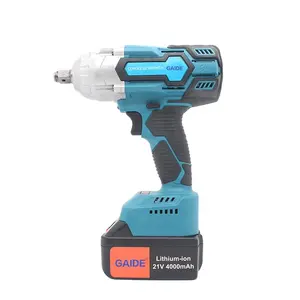 Pabrik Baru Torsi Tinggi 600N.M Populer 2022 Impact Cordless Wrench dengan 4.0Ah 18V