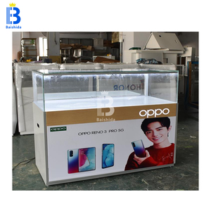 Nhà sản xuất tủ trưng bày thiết kế điện thoại di động bán lẻ trực tiếp sản phẩm điện tử tủ kính tùy chỉnh - Product Image 5