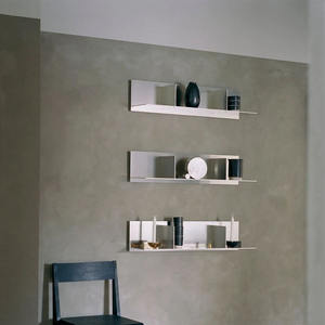 Kệ treo tường lớn, chắc chắn, kiểu dáng công nghiệp hiện đại, làm bằng nhôm đinh tán, kích thước 20.6x87.6x24.4cm, độ dày 0.1-12mm - Product Image 5