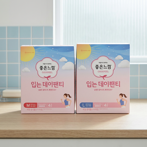 กางเกงอนามัยกู๊ดฟีลลิ่ง โคเรียน 4P สำหรับกลางวัน ไซส์กลางและใหญ่ มี 2 แบบให้เลือก - Product Image 3