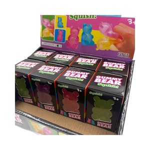 Nouveau produit : Ours en peluche Maltose End Box, jouet anti-stress à presser et rire, gadget de relaxation, jouet à rebond lent, en boîte - Product Image 6